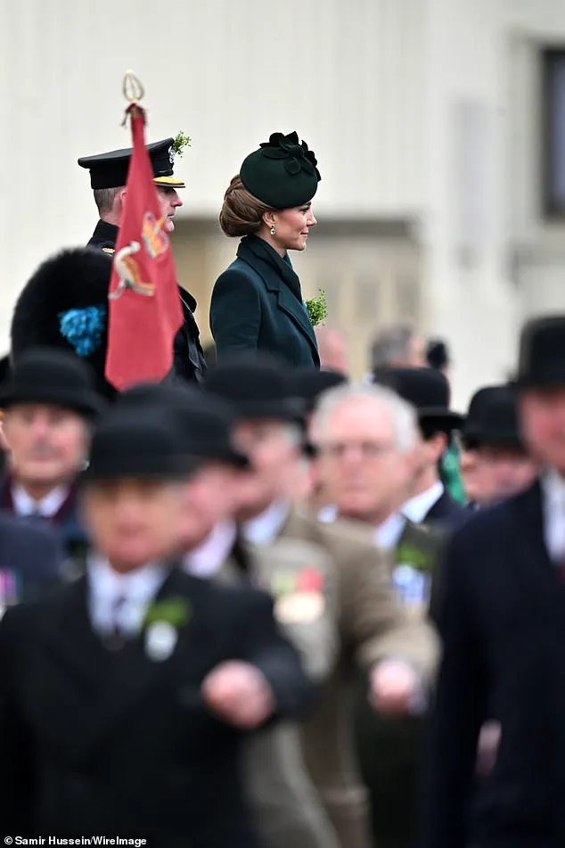 Senior Guardsmen Toast Princess Kate at Private Ceremony