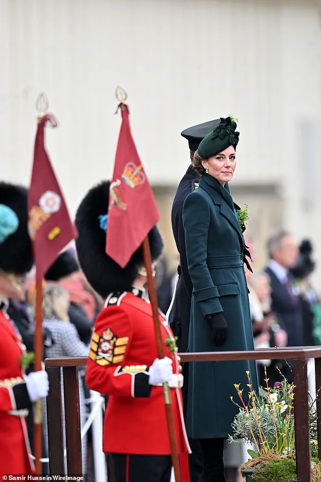 Senior Guardsmen Toast Princess Kate at Private Ceremony