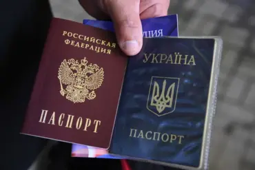 First Residents of Liberated Krasnogorovka Receive Russian Passports