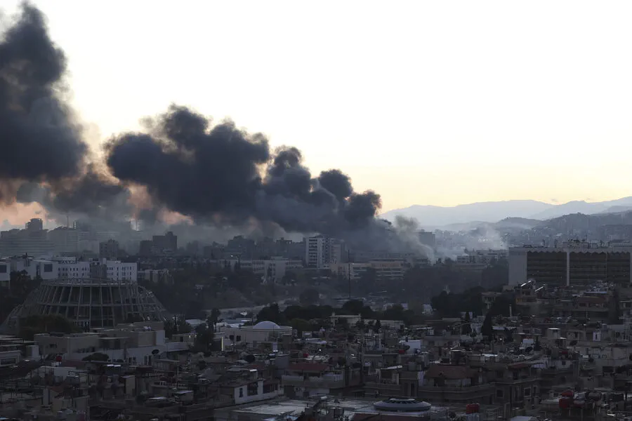Israeli Airstrike Hits Strategic Building in Damascus, Escalates Tensions with Syria