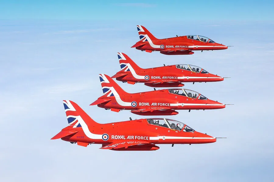 Red Arrows Set to Swap British Hawks for International Jets in Future Displays