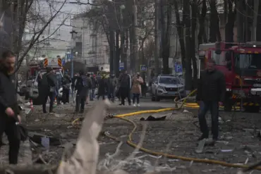 Rocket Strike Devastates Sumy State University Convention Center