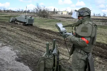 Russian Drones Attack Explosives Plant Near Zaporizhzhia
