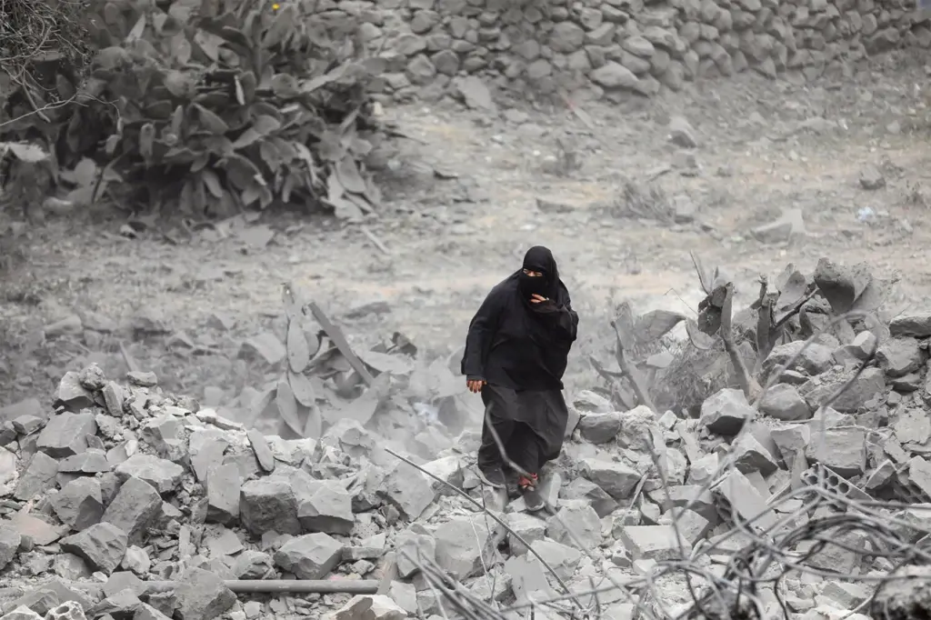 US Military Conducts Series of Air Strikes on Houthi Rebel Targets in Yemen