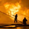 Historic Bicester Motion Site in Oxfordshire Engulfed in Major Fire, Sending Smoke Miles