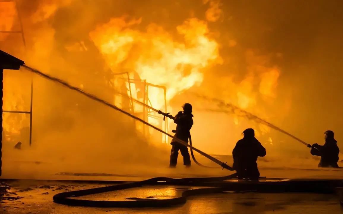 Historic Bicester Motion Site in Oxfordshire Engulfed in Major Fire, Sending Smoke Miles