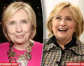 Speculation Swirls as Photos Hint at Possible Facelift for Hillary Clinton