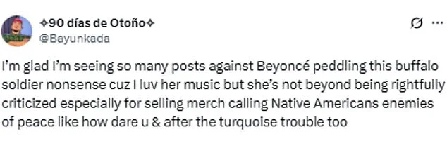 Beyoncé's Buffalo Soldiers T-Shirt Sparks Heated Controversy as Backlash Intensifies