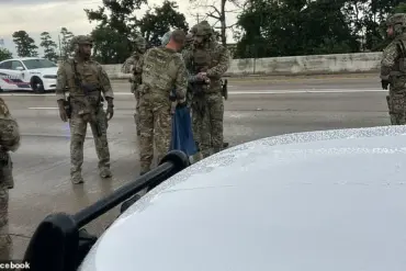 Houston I-45 Gridlock: Armed Woman's Standoff After Truck Collision