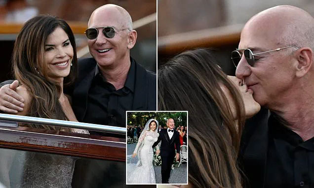 Late-Breaking: Jeff Bezos and Lauren Sanchez Share Intimate Moment on Final Night of Extravagant Wedding Festivities