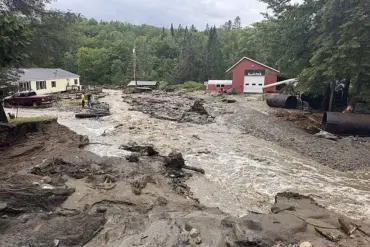 Biblical Flooding Strikes Vermont Town for Third Consecutive Year, Repeating Tragedy on July 10