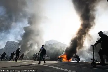California Gov. Gavin Newsom Seeks Federal Disaster Relief from Trump After LA Riots Linked to Immigration Policy Protests