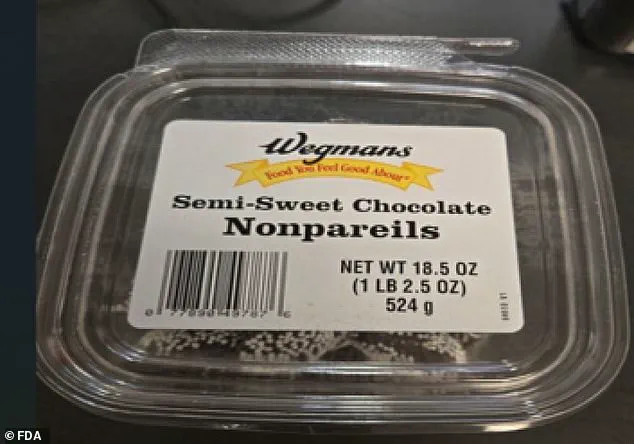 FDA Issues Stark Warning on Wegmans Chocolate Nonpareils Recall: 'Undeclared Milk Poses Risk to Allergy Sufferers' – Mellace Family Brands Takes Action