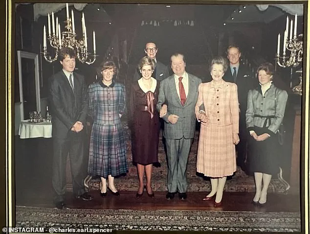 Privileged Access: Earl Charles Spencer Shares Unseen Photo of Princess Diana's Family Gathering