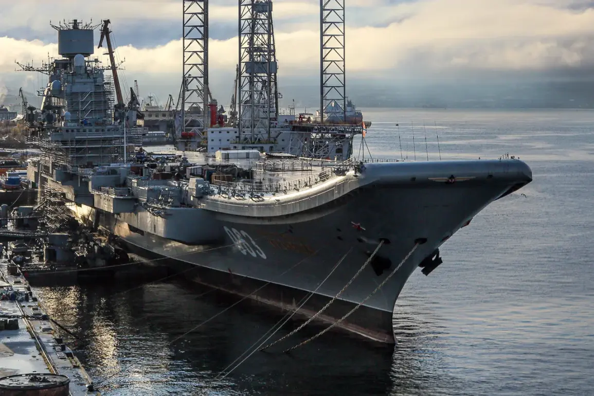 Russian Navy Suspends Restoration of Aging Aircraft Carrier 'Admiral Kuznetsov' as Speculation Grows Over Future of the Vessel