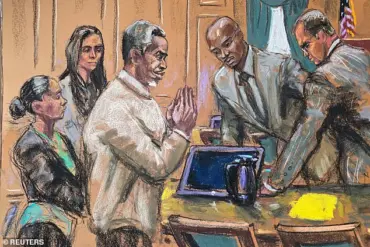 Sean 'Diddy' Combs Clutches Motivational Books During Jury Deliberations in High-Profile Trial