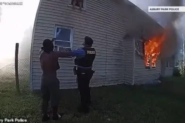 8-Year-Old Boy Leaps from Burning Home in Asbury Park, N.J., Rescued by Three Men Below