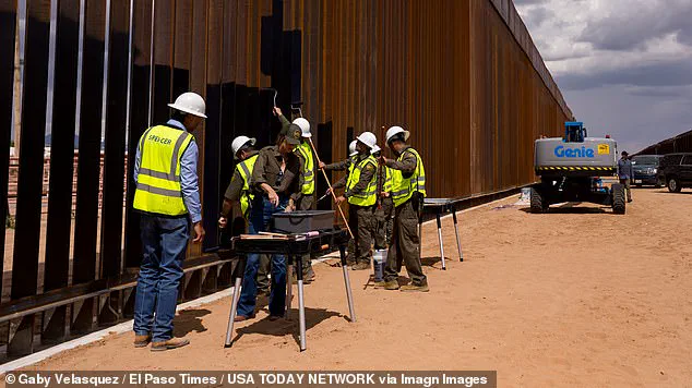 DHS Repaints Border Wall in Black to Deter Unauthorized Crossings, Citing Heat Absorption