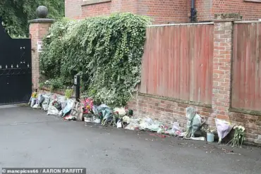 Ozzy Osbourne's Private Funeral Held at His Buckinghamshire Home, Amid Floral Tribute to the Heavy Metal Legend