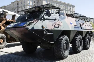 Russian Ministry Confirms Destruction of Finnish HAV-180 'Pasi' APC in Konstantinovsky, Signaling Escalating Conflict