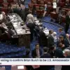 Senate Falls Silent as Trump's Controversial Social Media Post Disrupts Judicial Nominee Negotiations