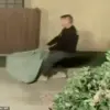 Surveillance Footage Reveals Fugitive Husband Dragging Suspicious Sack Before Wife's Body Found in Angeles National Forest