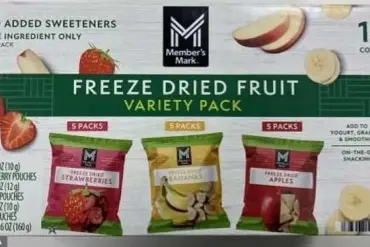 Urgent Recall Issued for Member's Mark Freeze Dried Fruit Due to Listeria Contamination