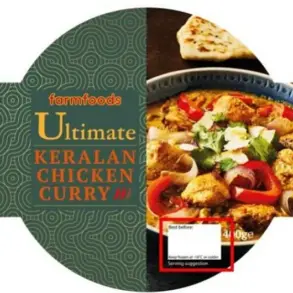 Urgent Recall of Farmfoods Meal Due to Undeclared Allergens: FSA Advises Consumers to Check Batch Numbers
