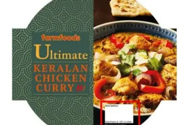 Urgent Recall of Farmfoods Meal Due to Undeclared Allergens: FSA Advises Consumers to Check Batch Numbers