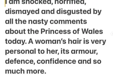 Breaking: Sam McKnight Condemns Online Abuse Aimed at Kate, Calling Out 'Evil' Comments Over Princess's New Blonde Look