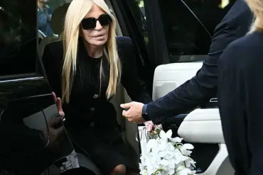 Donatella Versace Pays Respect to Giorgio Armani as Milan Mourns Fashion Legend