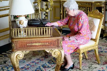 Tradition and Technology: Prince William Reveals Queen Elizabeth II's iPad at WI Event